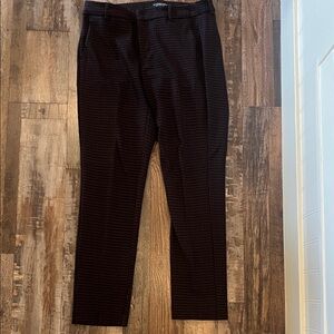 Liverpool Women's Black Checkered Trousers